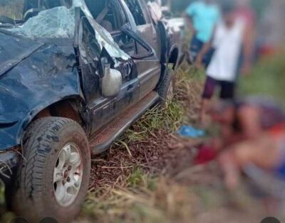 Imagem da notícia Jovem morto em capotamento entre Paraíso das Águas e Água Clara é identificado